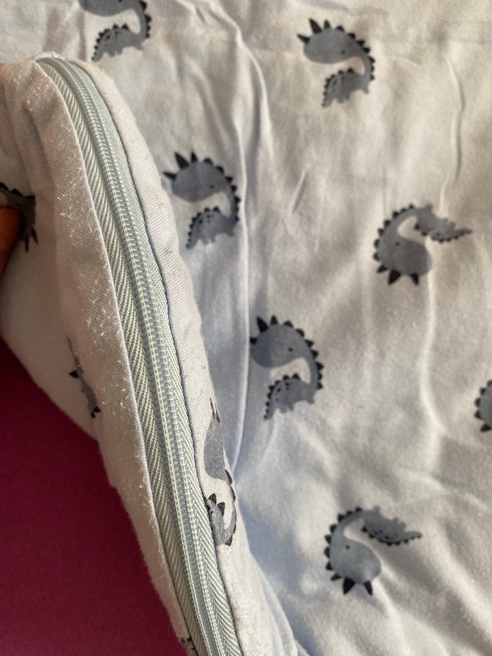 Gri Baskılı Bebek Uyku Tulumu - Görsel 4