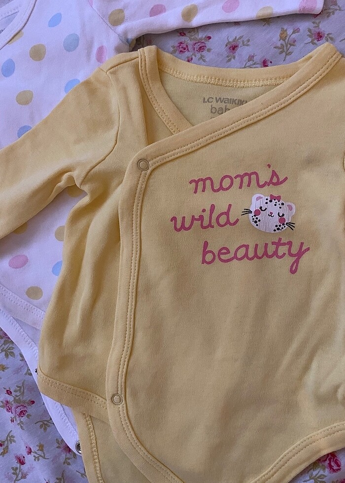 LCW Bebek body zıbın ikili 0-6 ay - Görsel 2