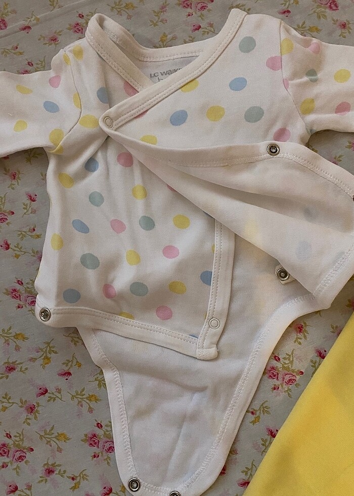 LCW Bebek body zıbın ikili 0-6 ay - Görsel 3