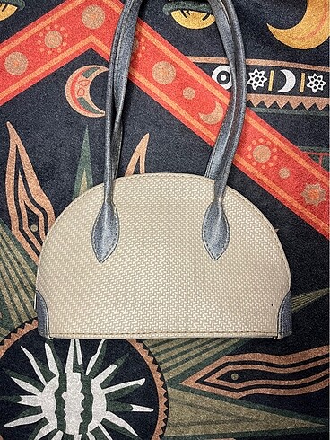 Mini baget vintage çanta