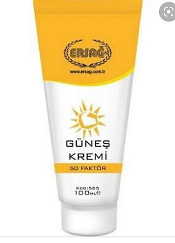 Ersag güneş kremi 