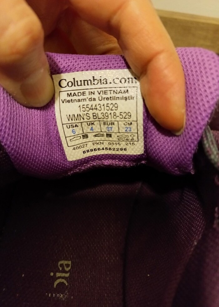 Columbia Az Kullanılmış 37 numara - Görsel 5