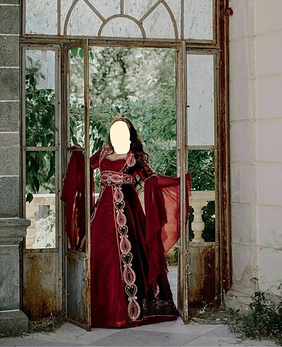 Kına gececi için kaftan