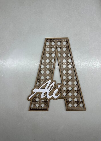 İsme Özel Bebek ve Çocuk Odası Kapı Süsü - Görsel 2