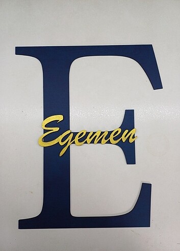 İsme Özel Bebek ve Çocuk Odası Kapı Süsü  - Görsel 3