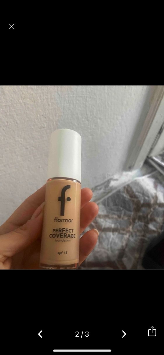Flormar Perfect Coverage Fondöten 103 Creamy Beige - Görsel 2