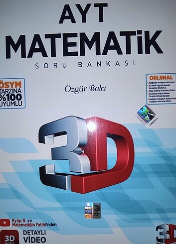 3D AYT Matematik Soru Bankası