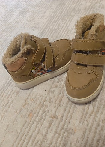 Bej Kürklü Erkek Çocuk Süet Bot - Görsel 2