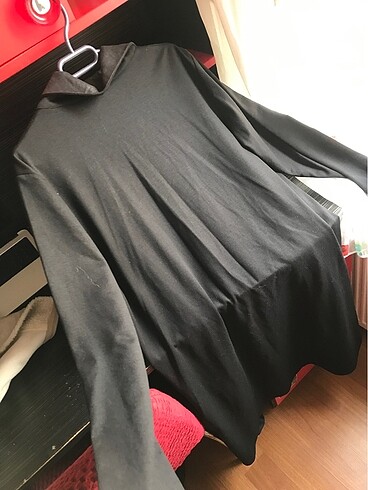xl Beden siyah Renk Siyah uzun gömlek