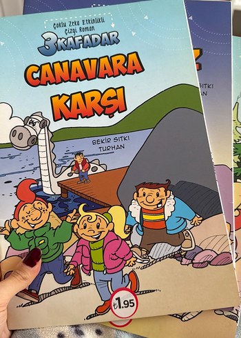 3 Kafadar Çizgi Roman - Canavara Karşı