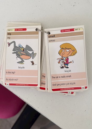 3. Sınıf Resimli İngilizce Dil Kartları - Görsel 3