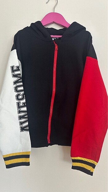Fermuarlı kapüşonlu Sweat shirt