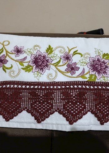 çeyizlik bohçalık kenarlı havlu - Görsel 8