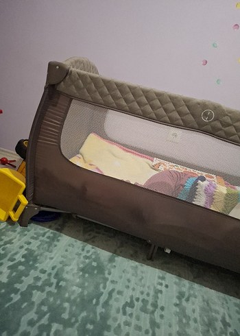 Kanz Kahverengi Oyun Parkı Yatak