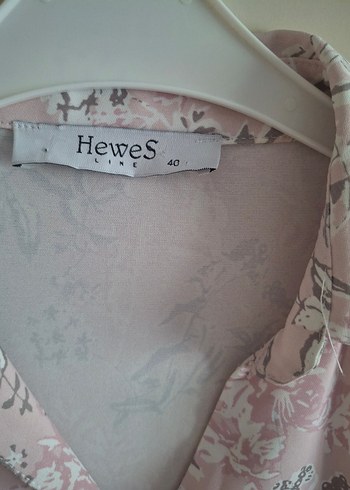 Pembe Uzun Kollu Salaş Uzun Elbise - Görsel 5