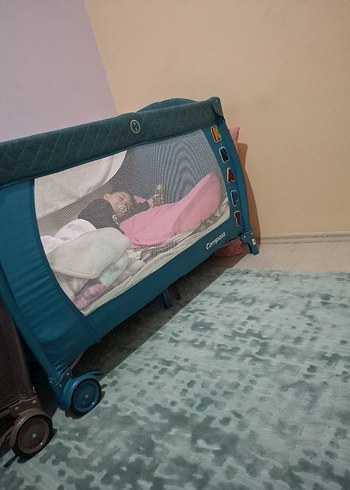 Kraft Pastel Mavi Oyun Parkı Yatak