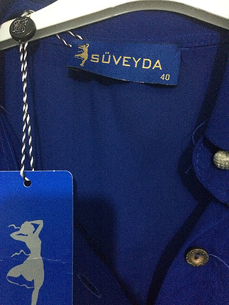 40 Beden Saks şifon tunik
