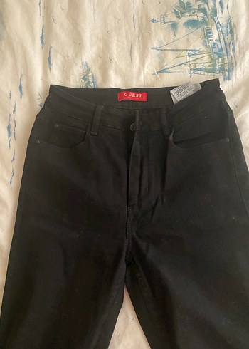 Guess GuessSiyah Kadın Kot Pantolon