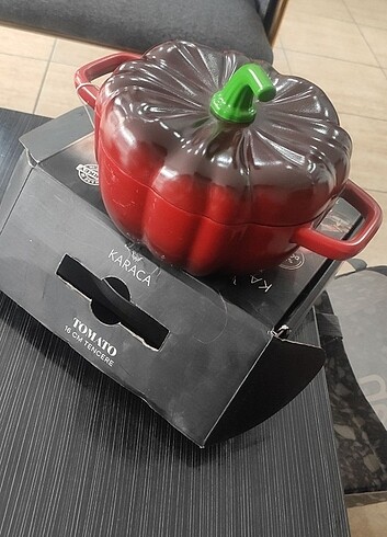 Karaca Karaca döküm domates modeli ikili set 