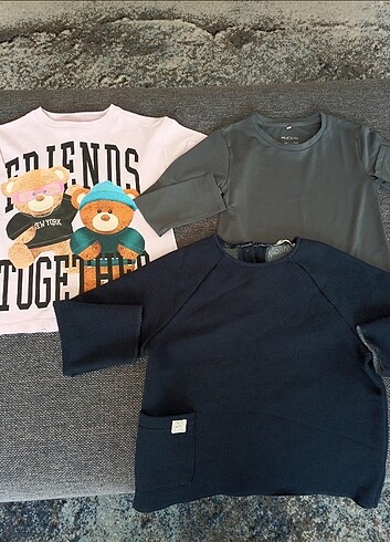 Zara,h&m,çiğit 4-6 yaş Kız çocuk sweatshirt 