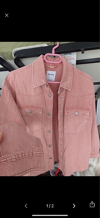Pembe ceket