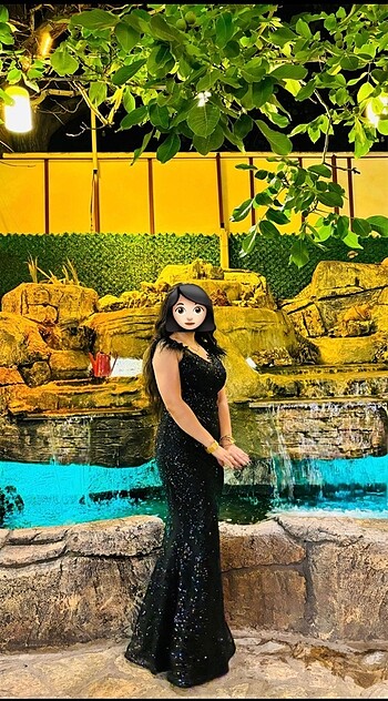 Romence tasarım abiye - Görsel 5