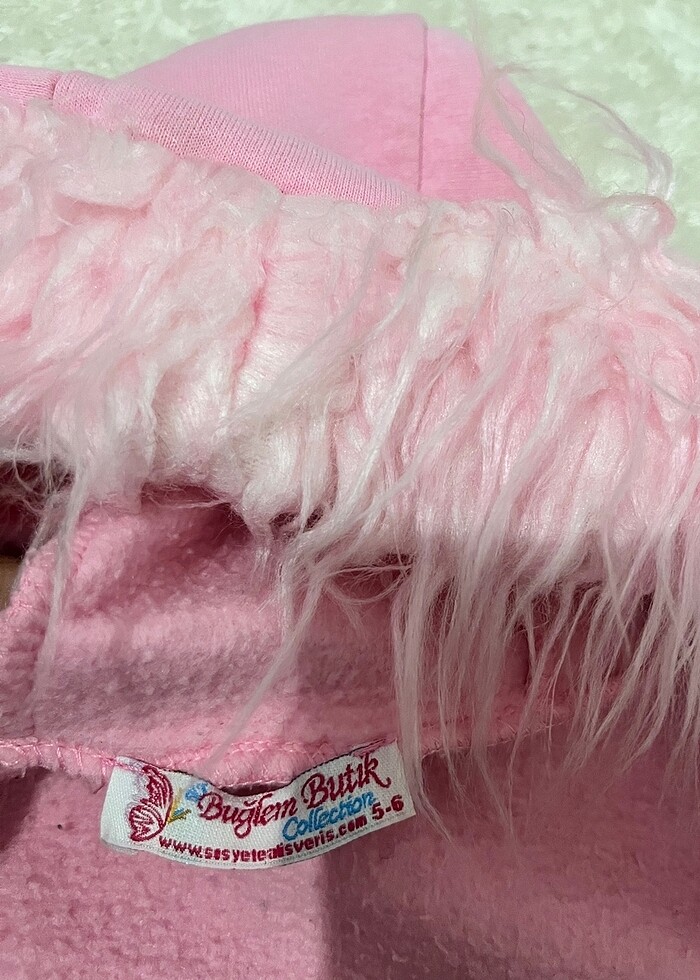 Kız çocuk panço - Görsel 4