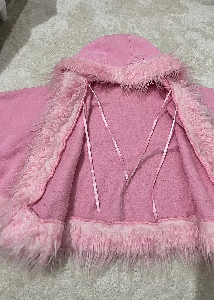 Kız çocuk panço - Görsel 3