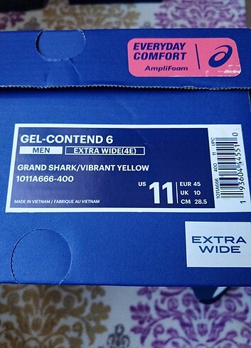 Asics Asics gel contend 6 extra large