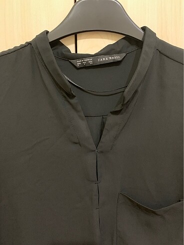 Zara Zara siyah gömlek ince