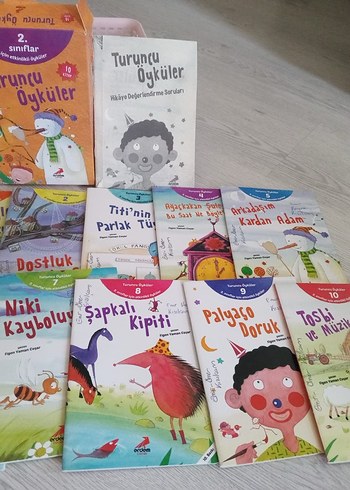 2. Sınıflar için Turuncu Öyküler Kitap Seti