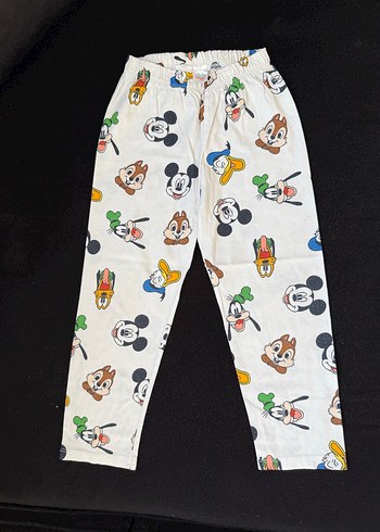 4 Yaş Beden Lcwaikiki mickey Kısa Kollu Erkek Pijama Takımı