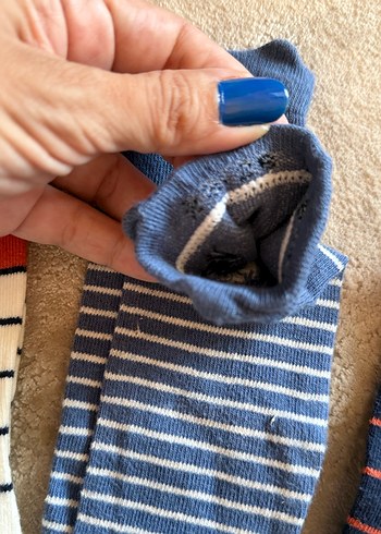 Çizgili Erkek Çocuk Çorap Seti - Görsel 4