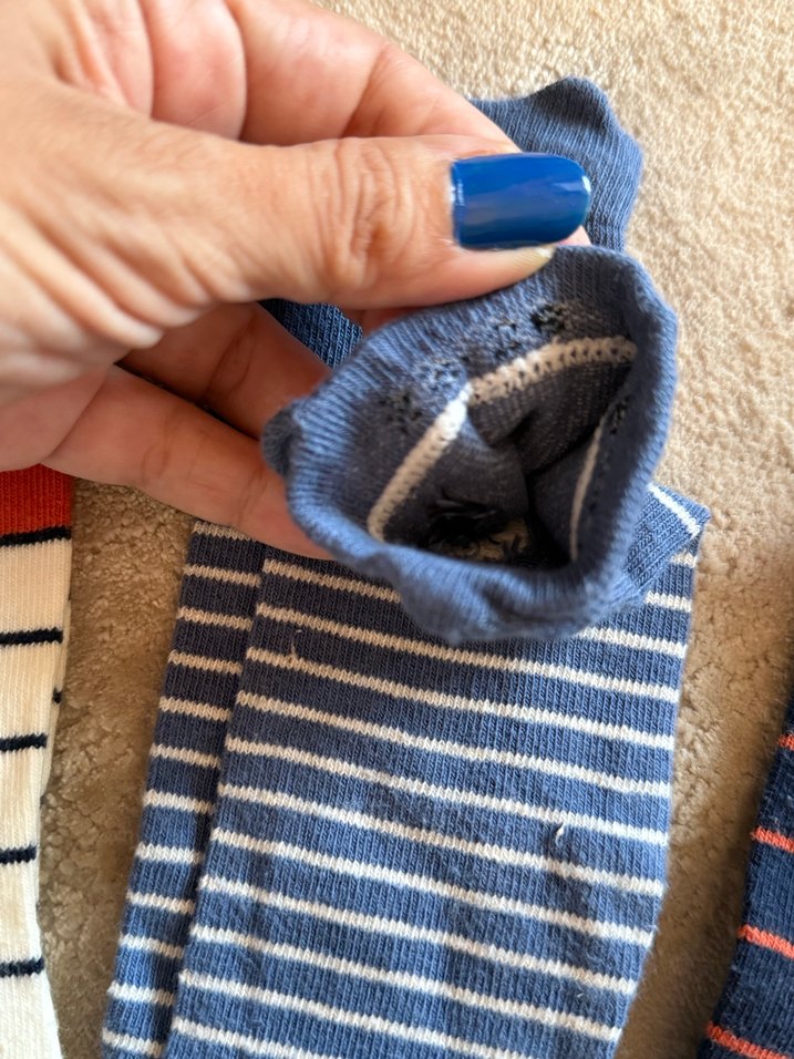 Çizgili Erkek Çocuk Çorap Seti - Görsel 4