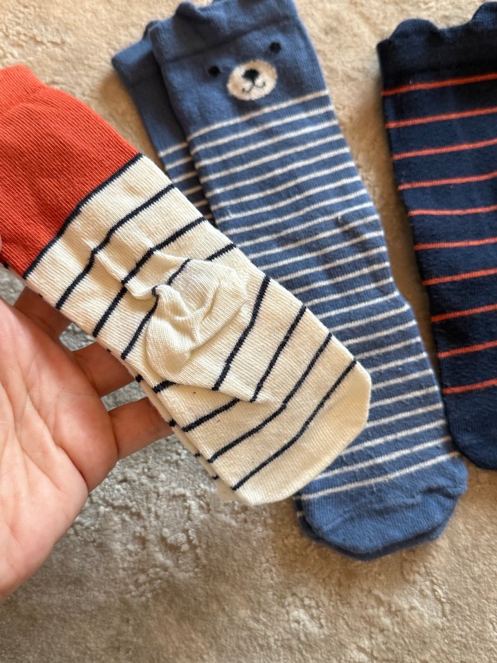 Çizgili Erkek Çocuk Çorap Seti - Görsel 5
