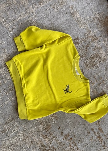 H&M Sarı Baskılı Erkek çocuk Eşofman Takımı - Görsel 2