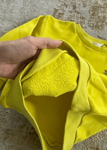 H&M Sarı Baskılı Erkek çocuk Eşofman Takımı - Görsel 4