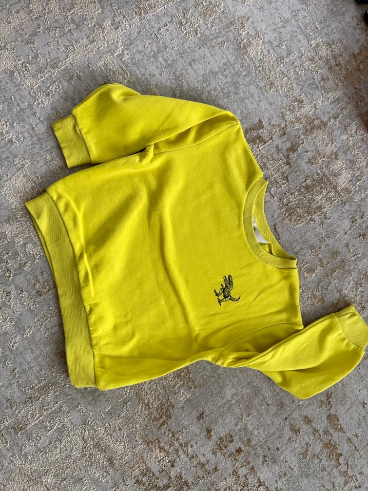H&M Sarı Baskılı Erkek çocuk Eşofman Takımı - Görsel 2
