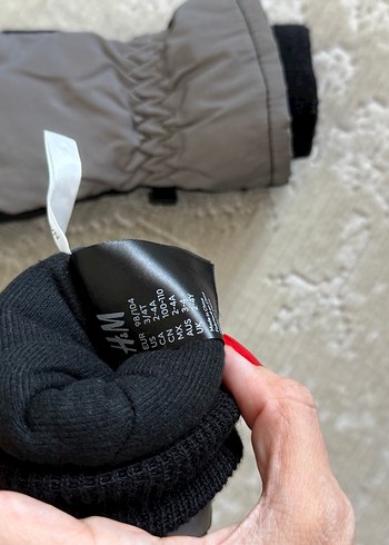 H&M marka 3M çocuk kayak Eldiven - Görsel 3