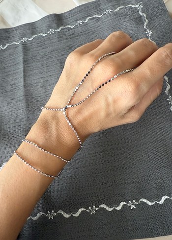 Ezme pul zincir gümüş renk şahmeran - Görsel 4