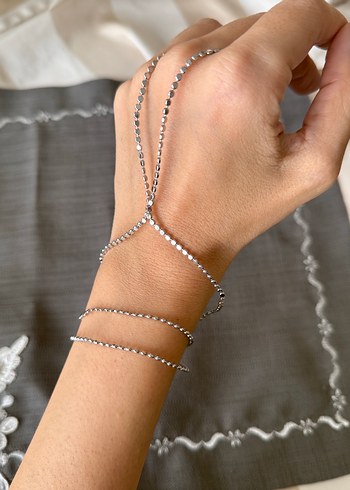 Ezme pul zincir gümüş renk şahmeran - Görsel 2