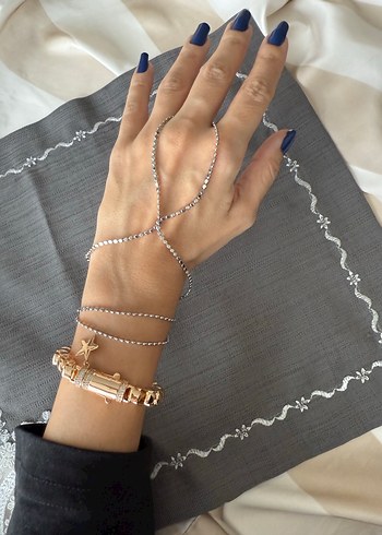 Ezme pul zincir gümüş renk şahmeran - Görsel 5