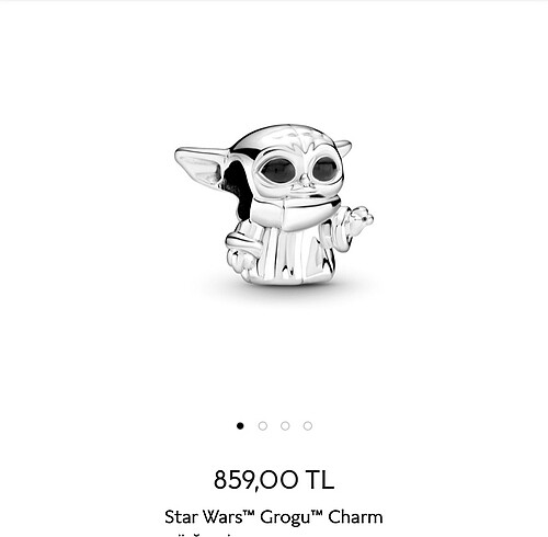 Star wars grogu charm