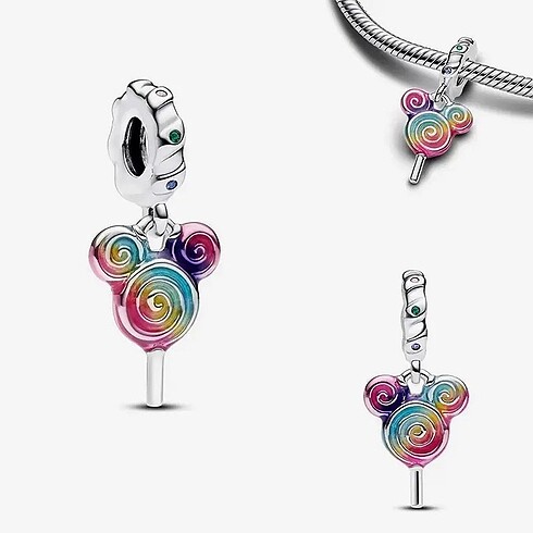 Disney mickey lollipop charm