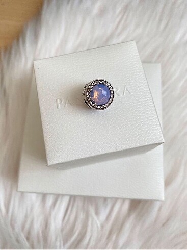  Beden Opal lila taşlı pandora charm