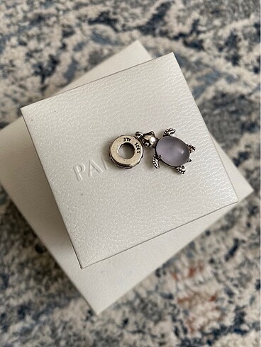 Beden Pembe deniz kaplumbağa pandora charm
