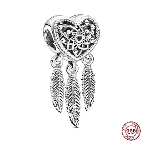 Düş kapanı kalp pandora charm
