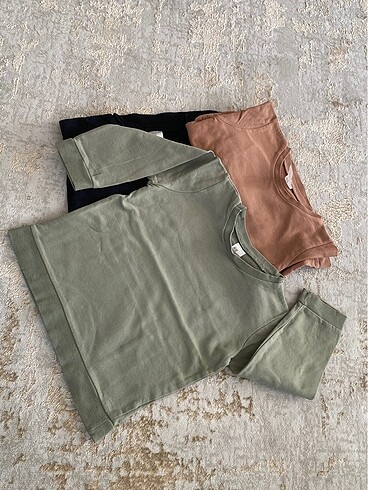 24-36 Ay Beden H&M üçlü çocuk sweatshirt