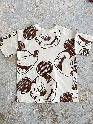 4 Yaş Beden H&M Mickey mouse alt üst şort takım