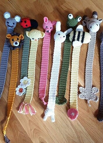 Kitap ayracı amigurumi 